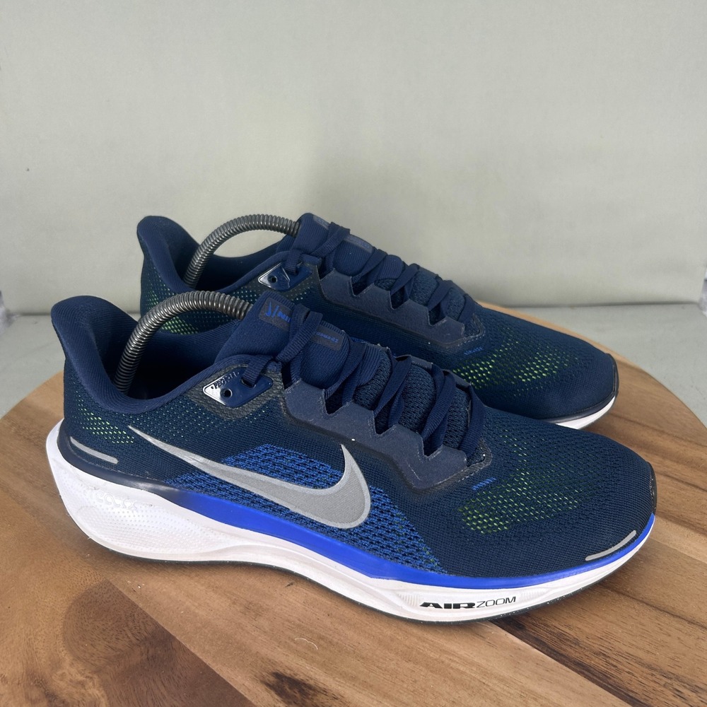 Nike Air Zoom Pegasus 41 Mens Running Shoes Navy Blue FD2722-400 Size 10